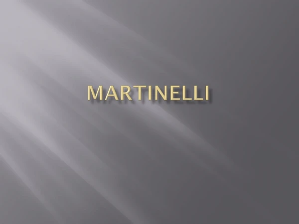 Martinelli