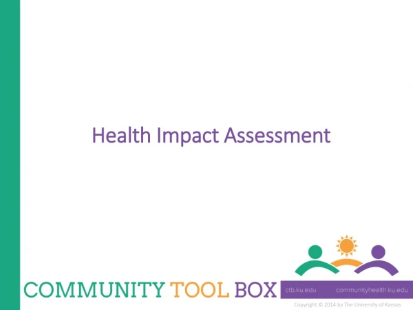 Health Impact Assessment