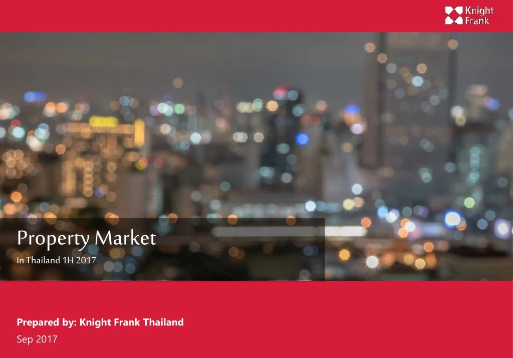 property market in thailand 1h 2017