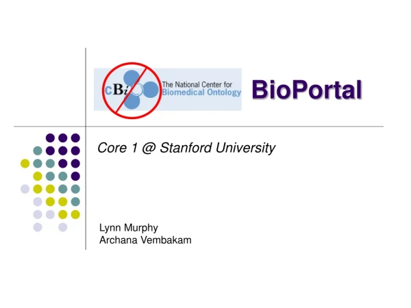 Core 1 @ Stanford University