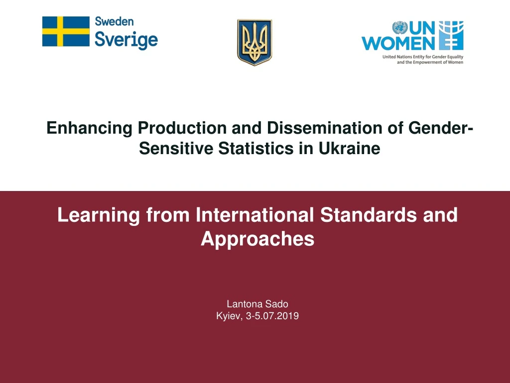 enhancing production and dissemination of gender