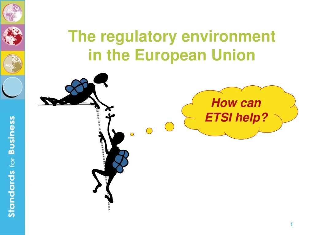 the regulatory environment in the european union