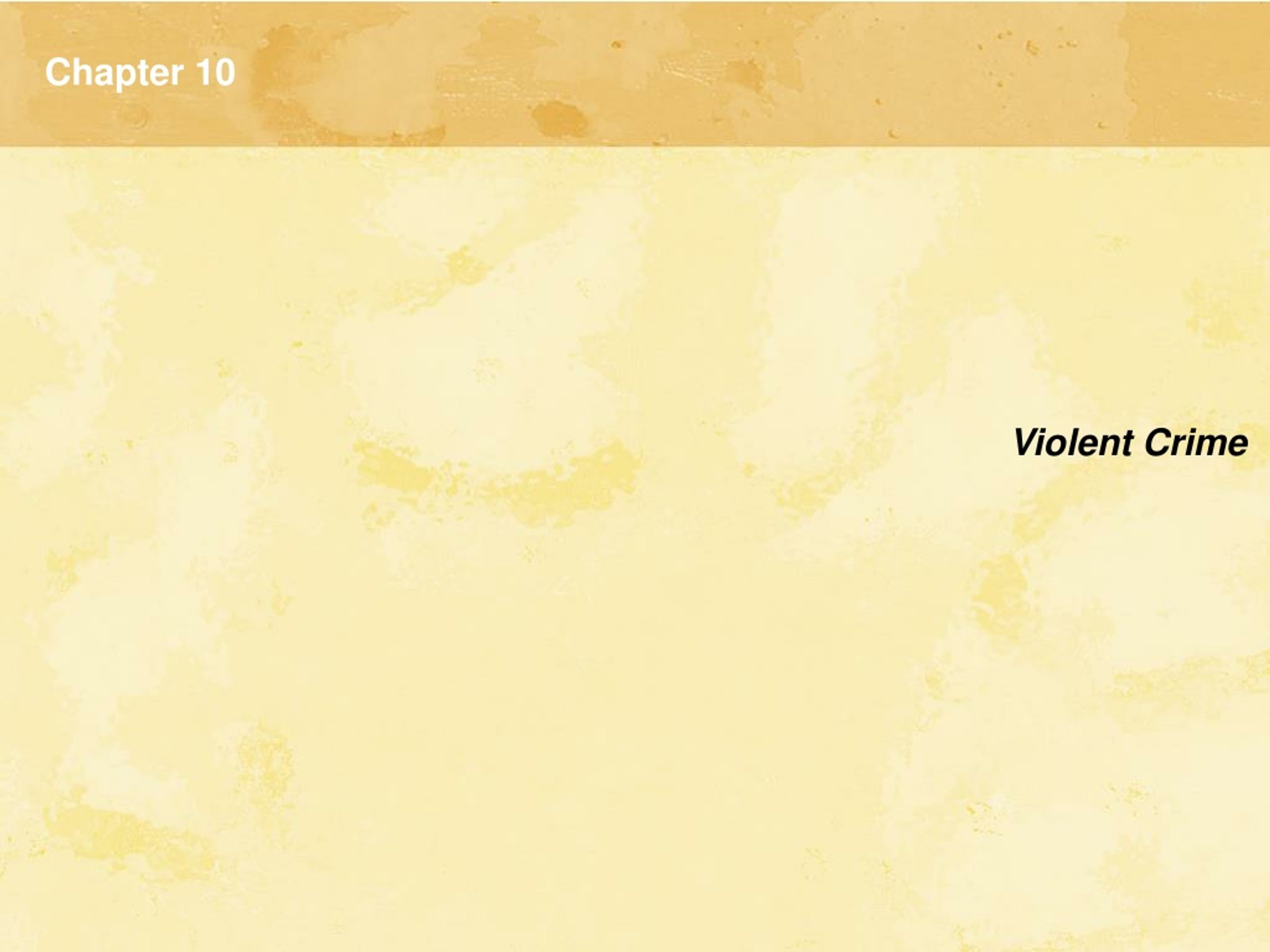 PPT - Title : Understanding the Causes of Violent Crime PowerPoint ...