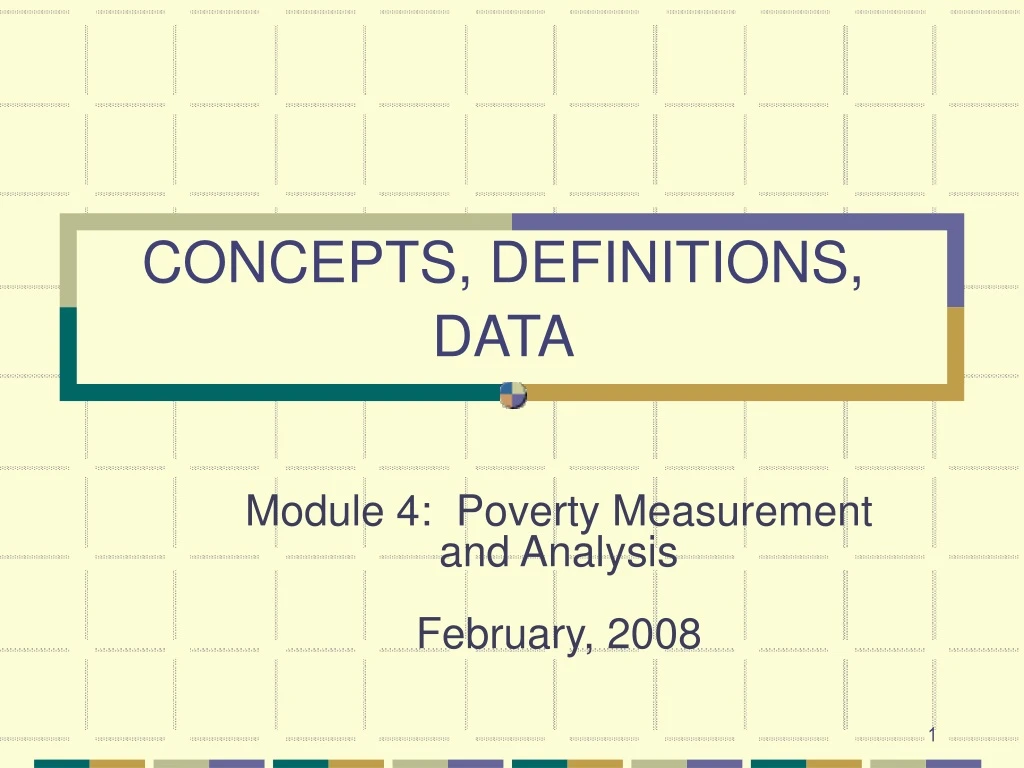 concepts definitions data