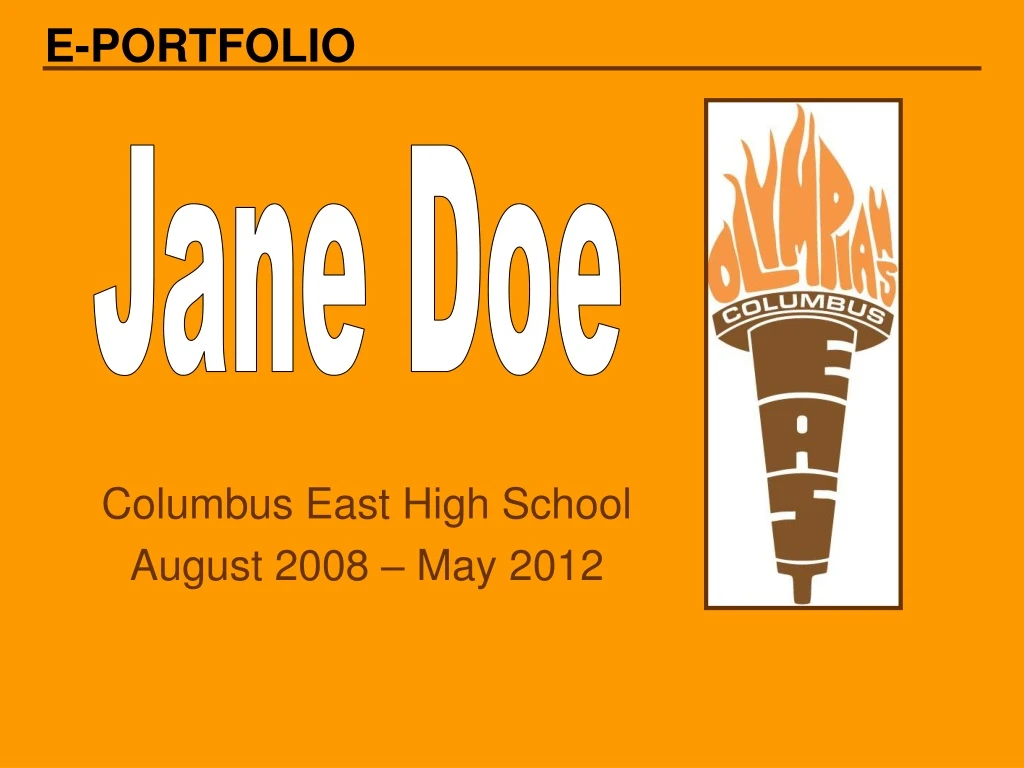 e portfolio