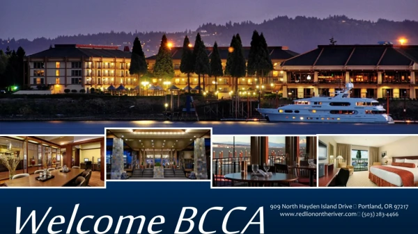 Welcome BCCA