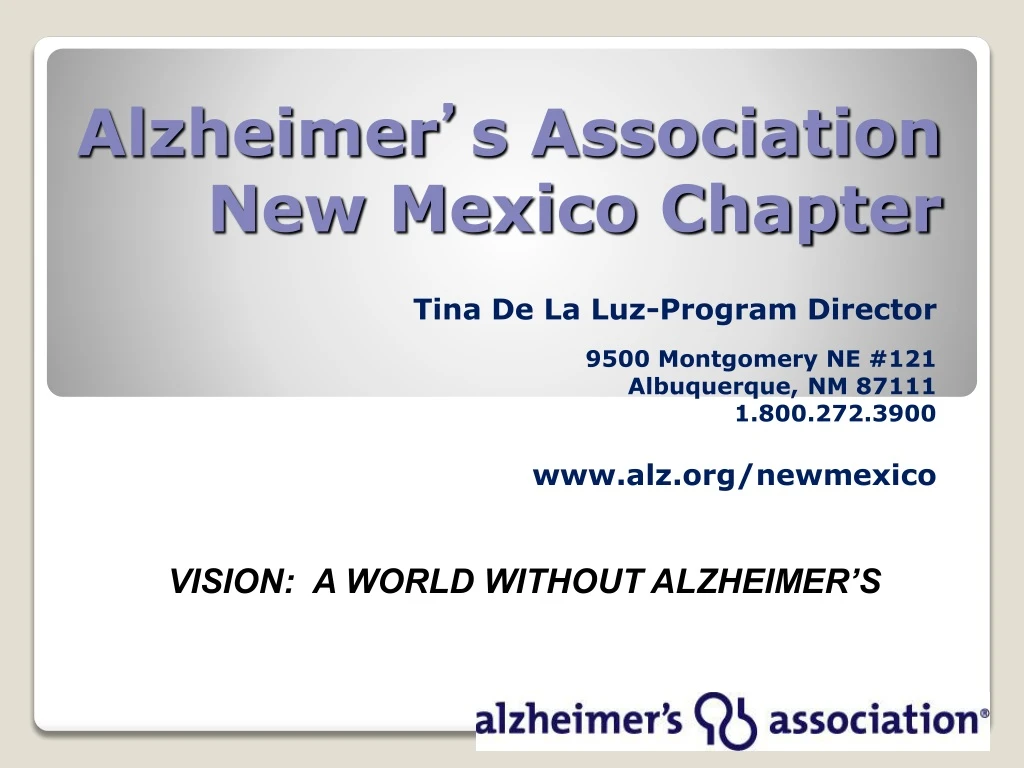 alzheimer s association new mexico chapter