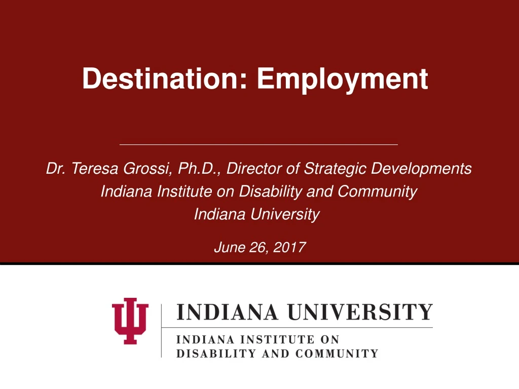 destination employment