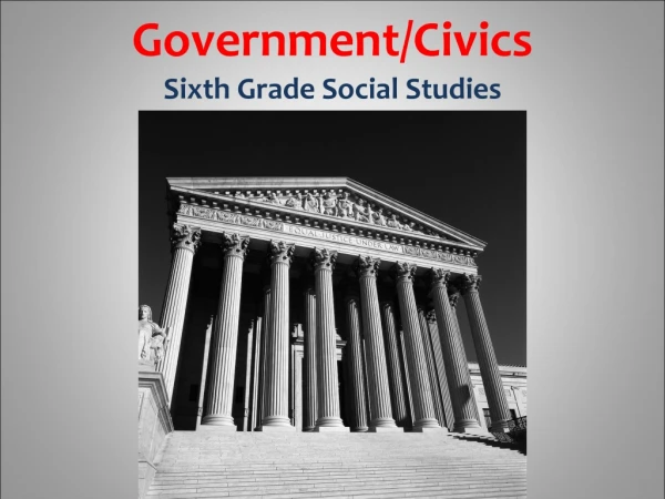 Government/Civics