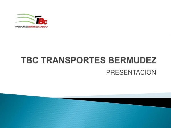 TBC TRANSPORTES BERMUDEZ