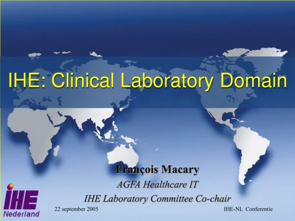 IHE: Clinical Laboratory Domain