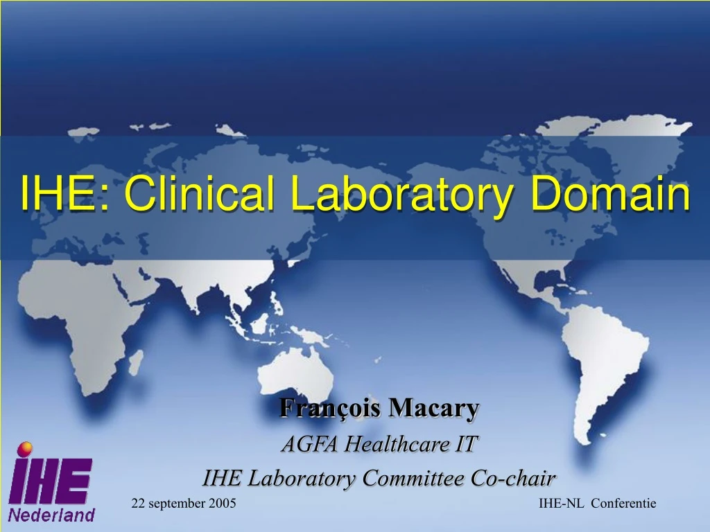 ihe clinical laboratory domain