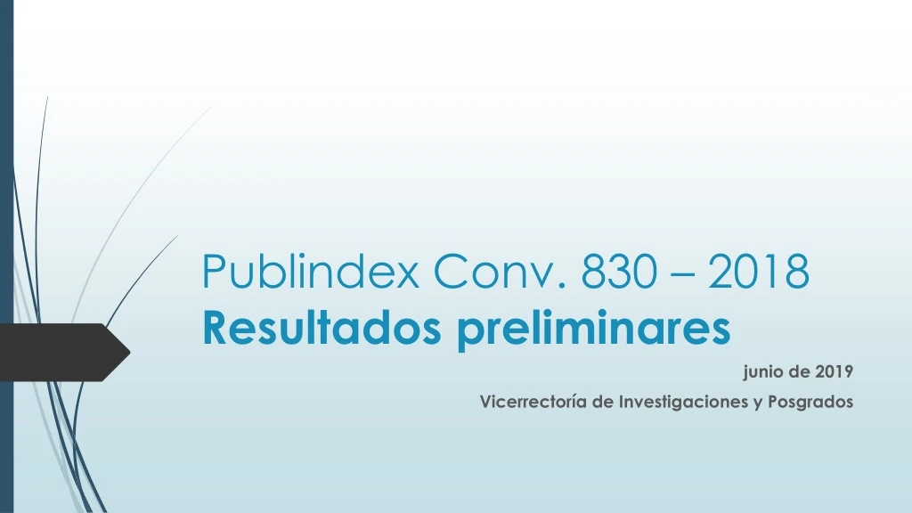 publindex conv 830 2018 resultados preliminares