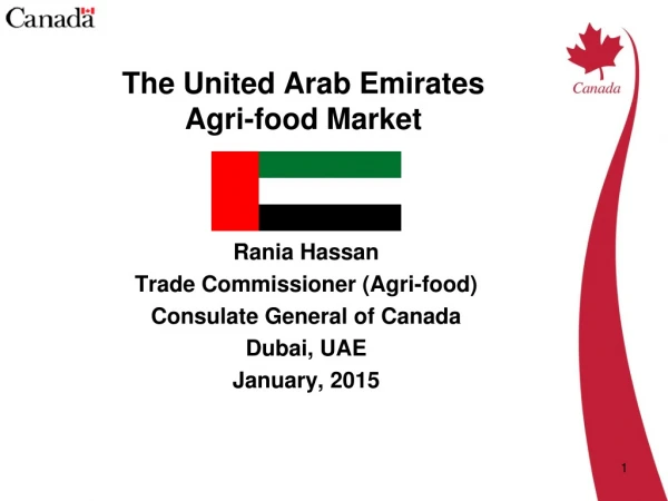 The United Arab Emirates Agri-food Market