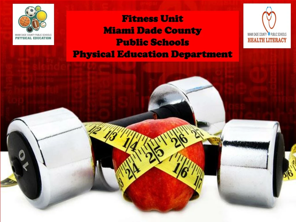 fitness unit miami dade county public schools