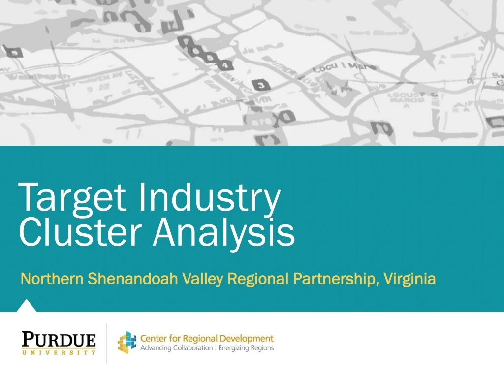 target industry cluster analysis