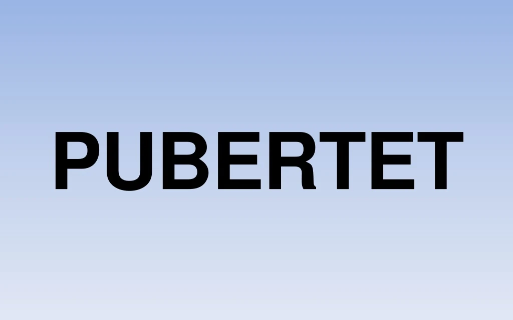 pubertet