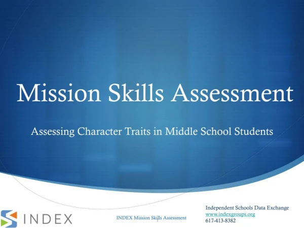 Mission Skills Assessment