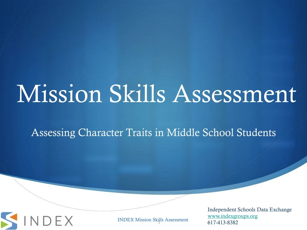 mission skills assessment