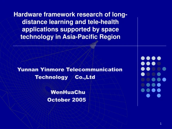 Yunnan Yinmore Telecommunication           Technology    Co.,Ltd                        WenHuaChu