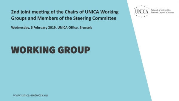 WORKING GROUP