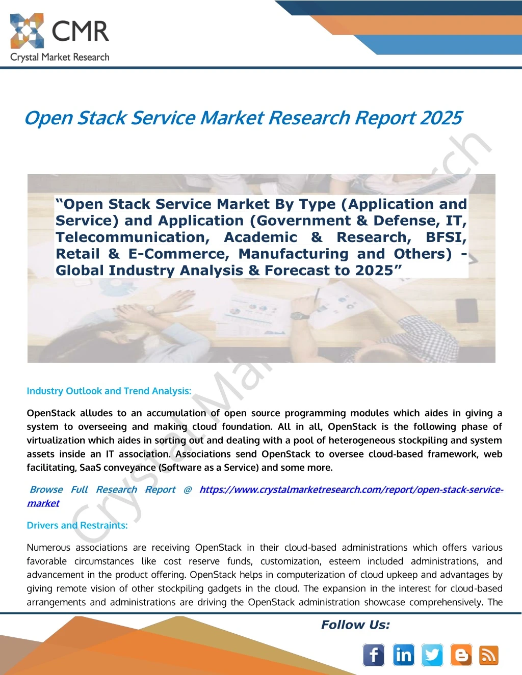 open stack service market research report 2025