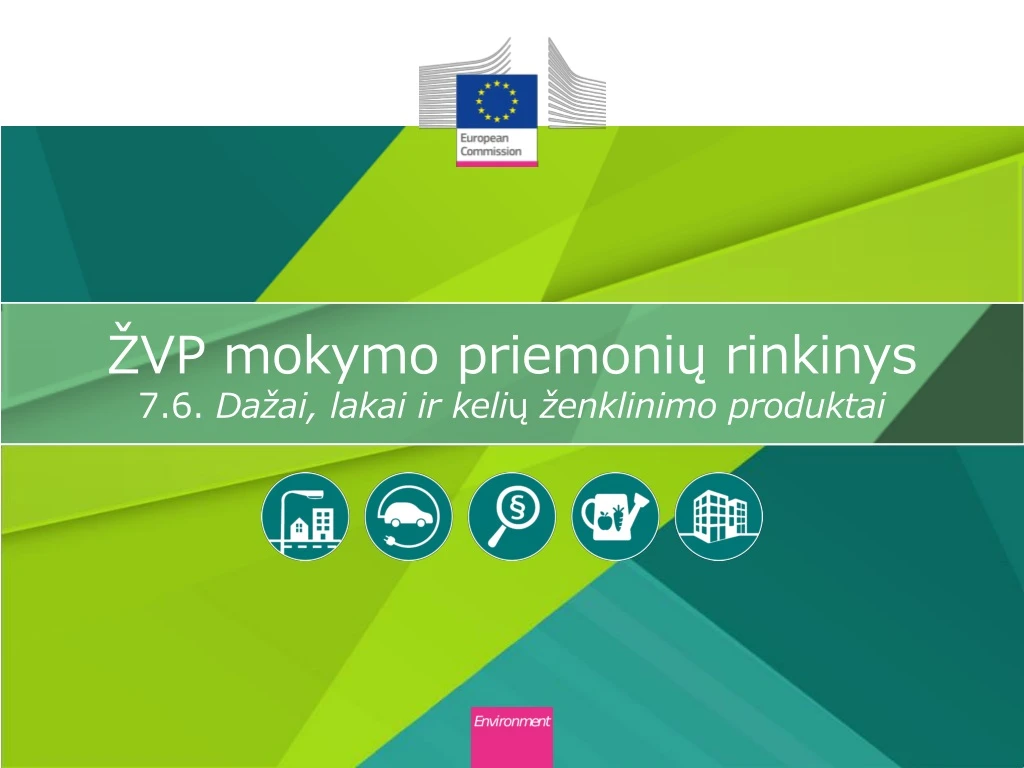 vp mokymo priemoni rinkinys 7 6 da ai lakai ir keli enklinimo produktai