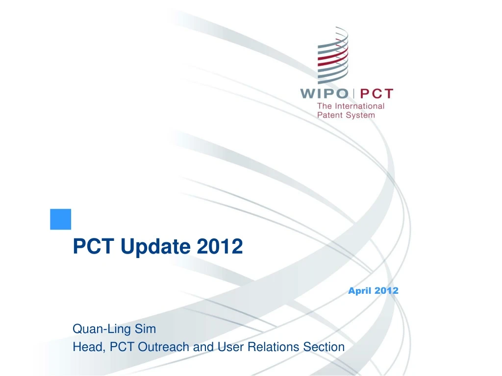 pct update 2012