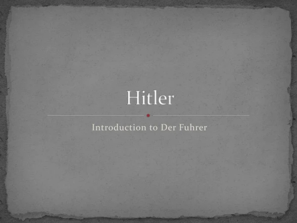 Hitler