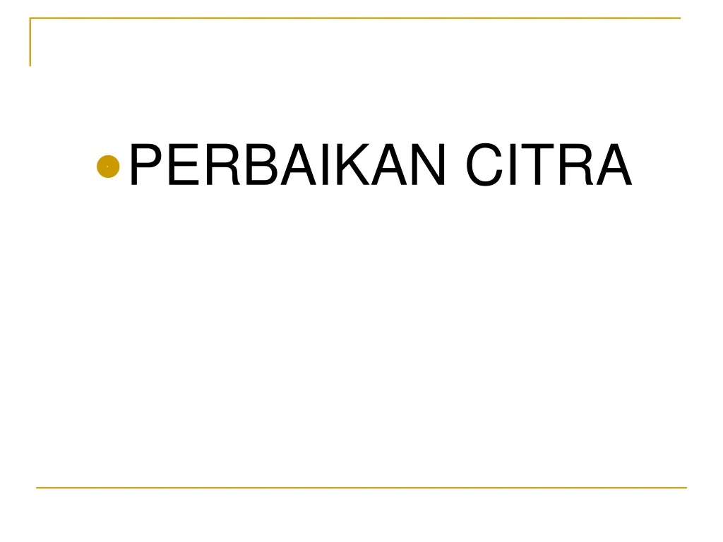 perbaikan citra