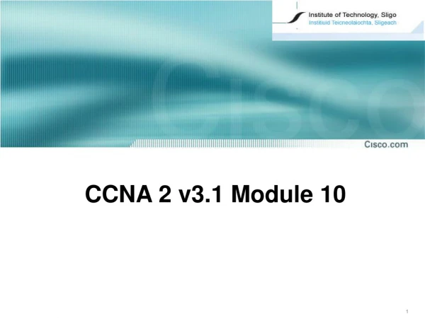 CCNA  2  v3. 1  Module 10