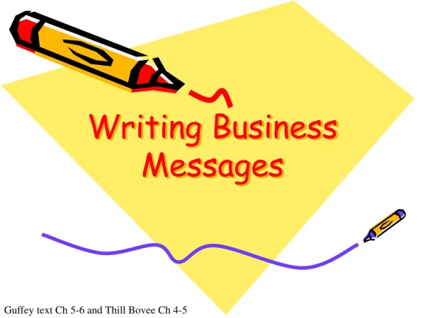 Writing Business  Messages