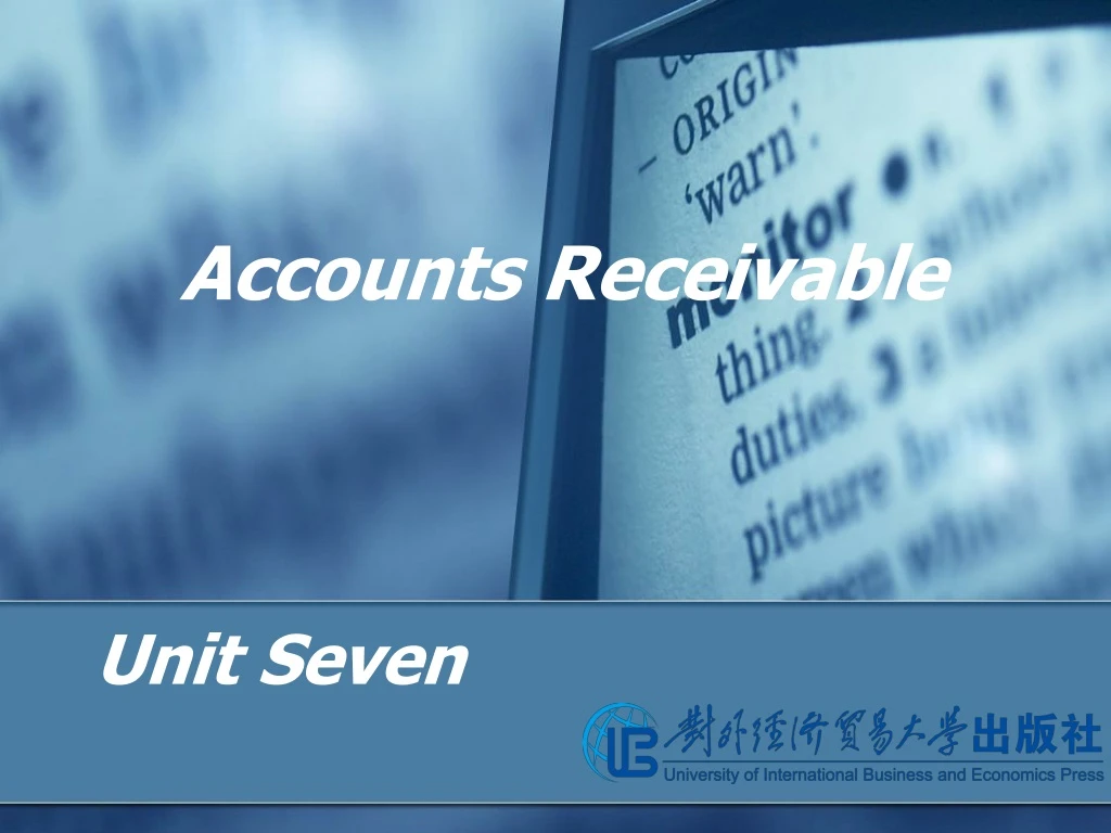 accounts receivable