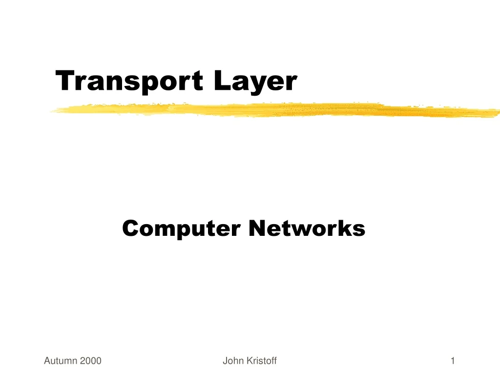 transport layer