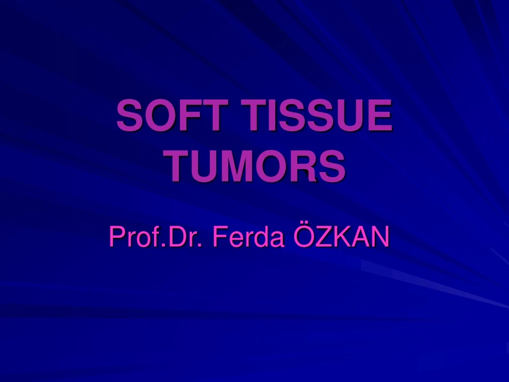 soft tissue tumors