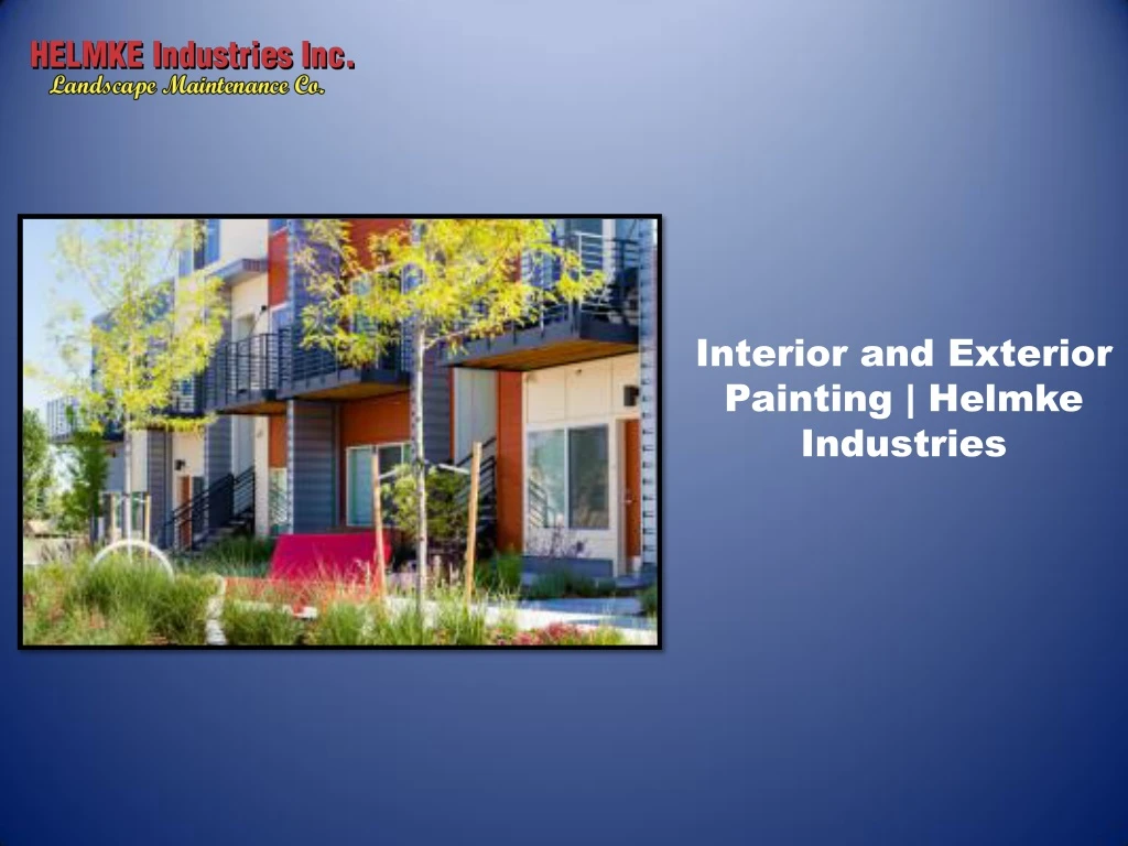 interior and exterior painting helmke industries