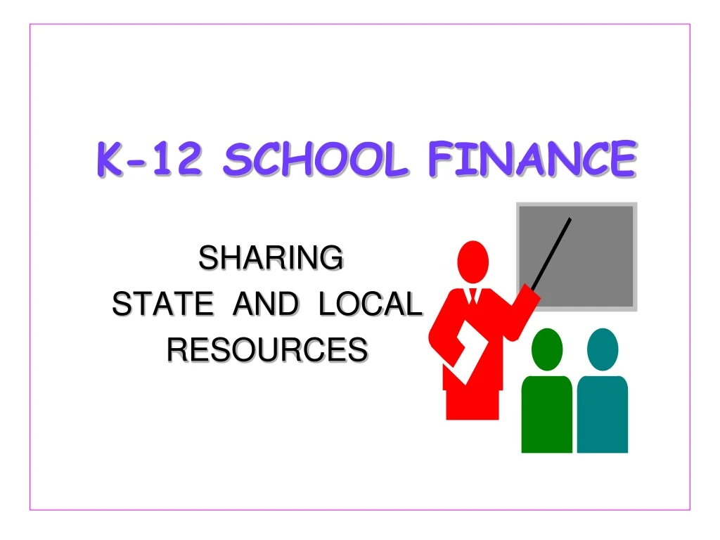 k 12 school finance