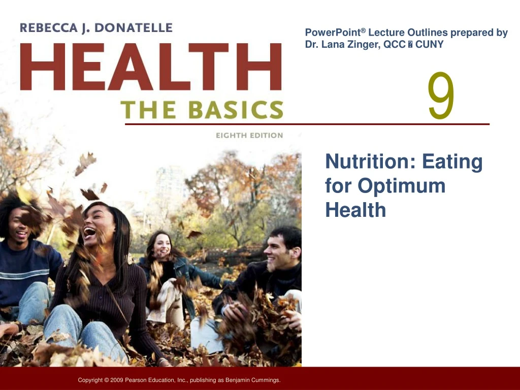 nutrition eating for optimum health