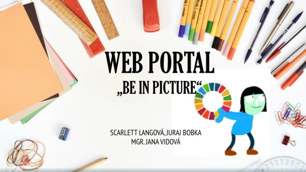 WEB PORTAL „BE IN PICTURE“