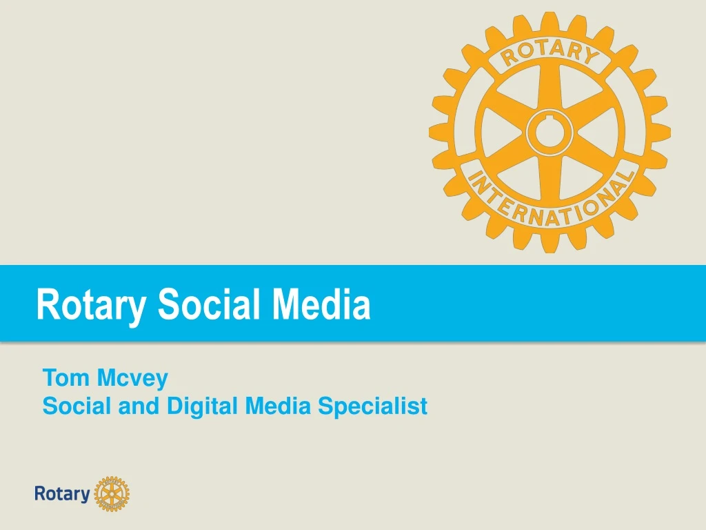 rotary social media