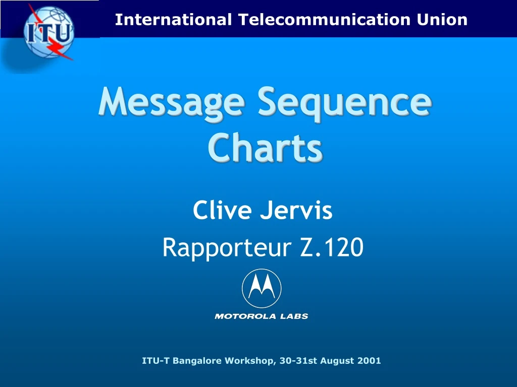 message sequence charts