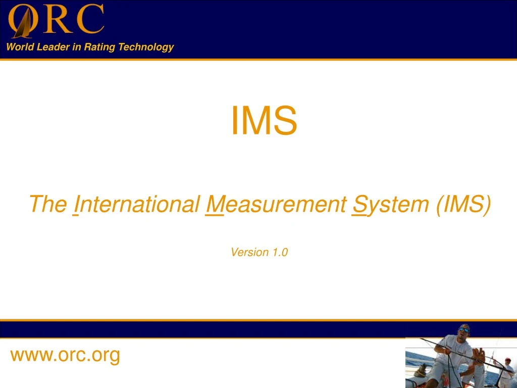 ims the i nternational m easurement s ystem ims version 1 0