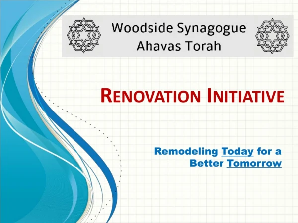 Renovation Initiative