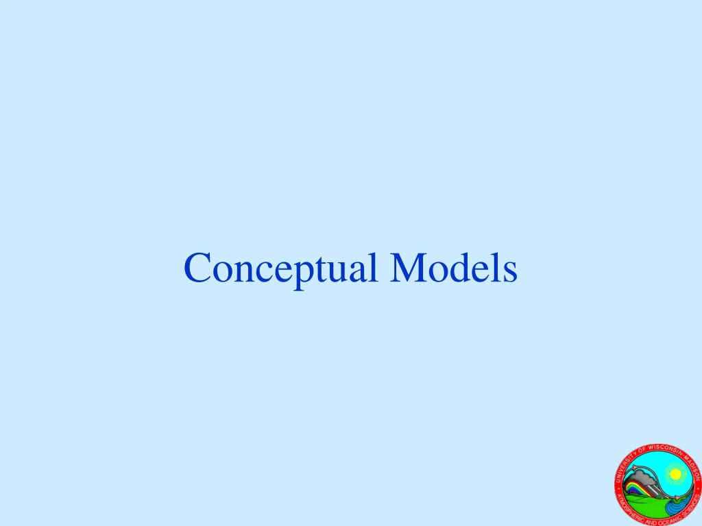 conceptual models