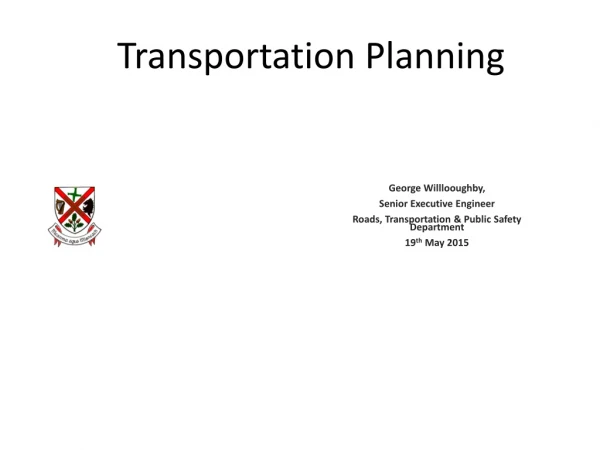 Transportation Planning