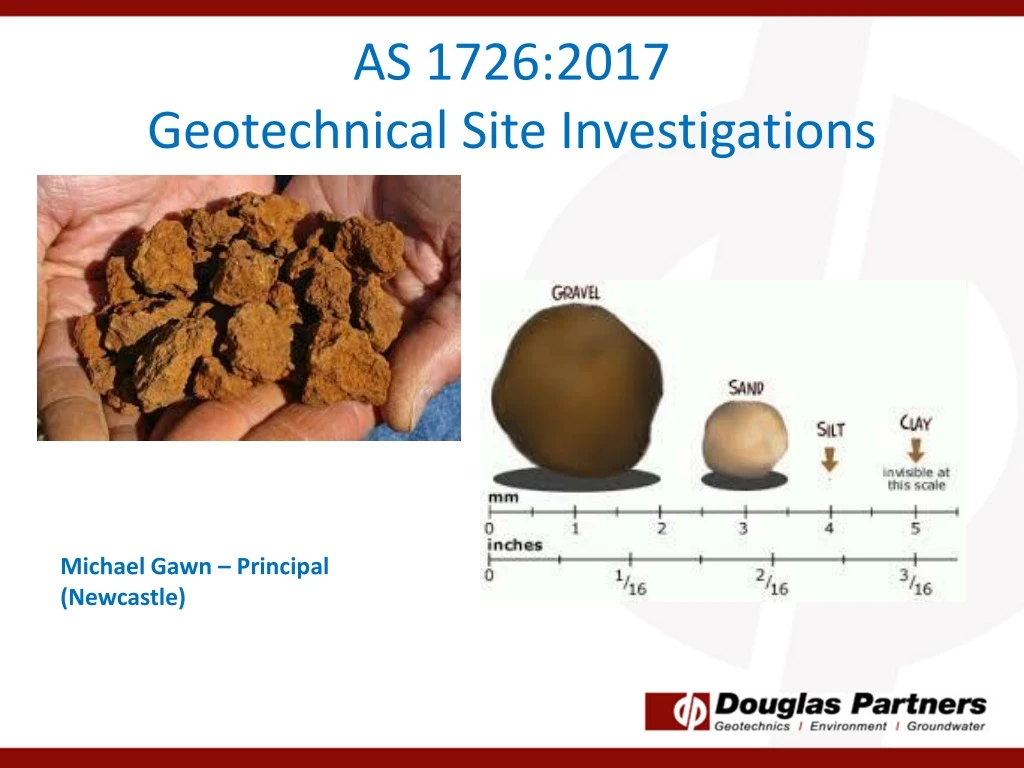as 1726 2017 geotechnical site investigations