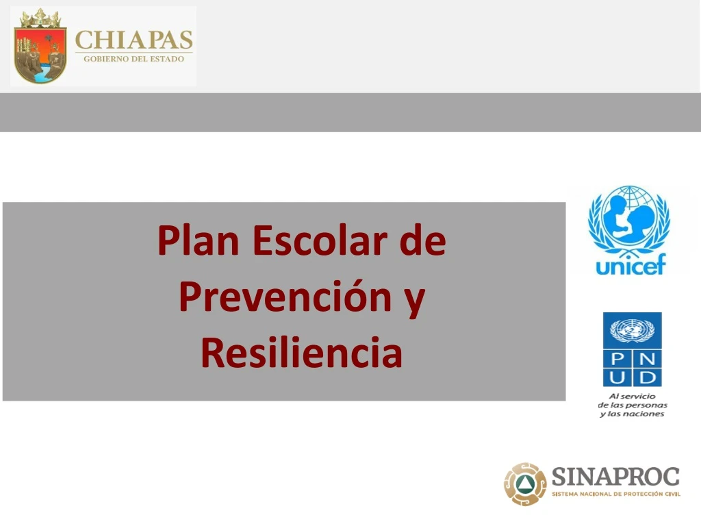 plan escolar de prevenci n y resiliencia