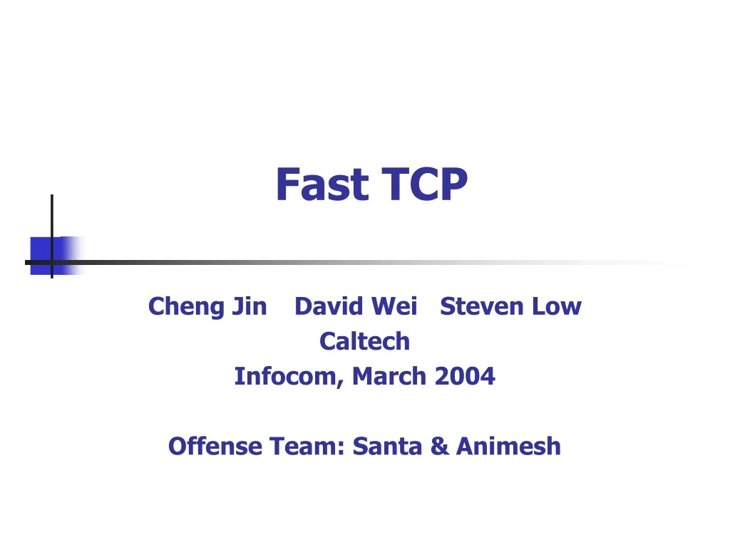 fast tcp