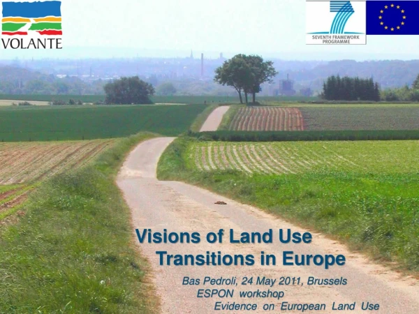 Visions of Land Use     Transitions in Europe