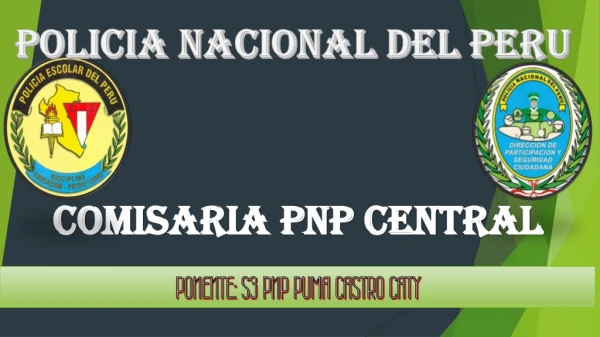 COMISARIA PNP CENTRAL